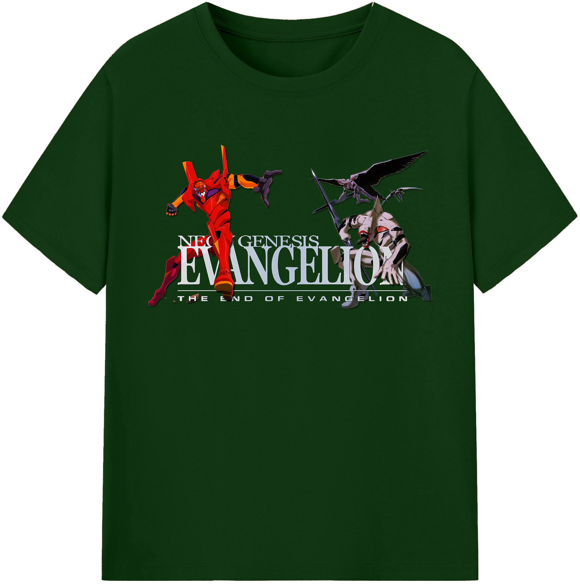 （画像用） EVA 新世紀エヴァンゲリオン 綿100％半袖Tシャツ（フロントプリント）